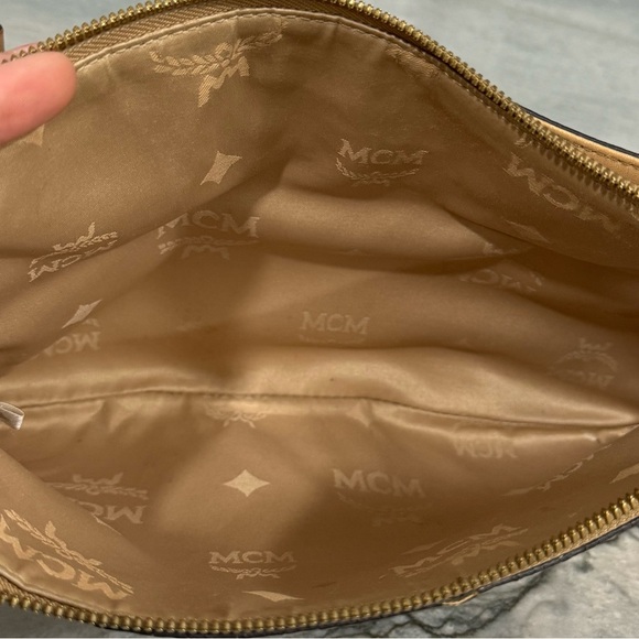 MCM Tan and Black Women's crossbody Bag - Picture 4 of 8